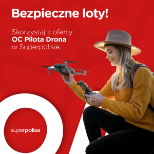 Dziewczyna trzymająca Drona | OC Pilota Drona